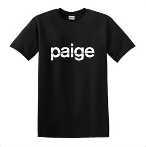 PAIGE TEE - black