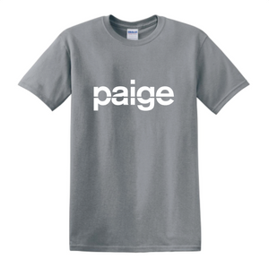 PAIGE TEE - pebble